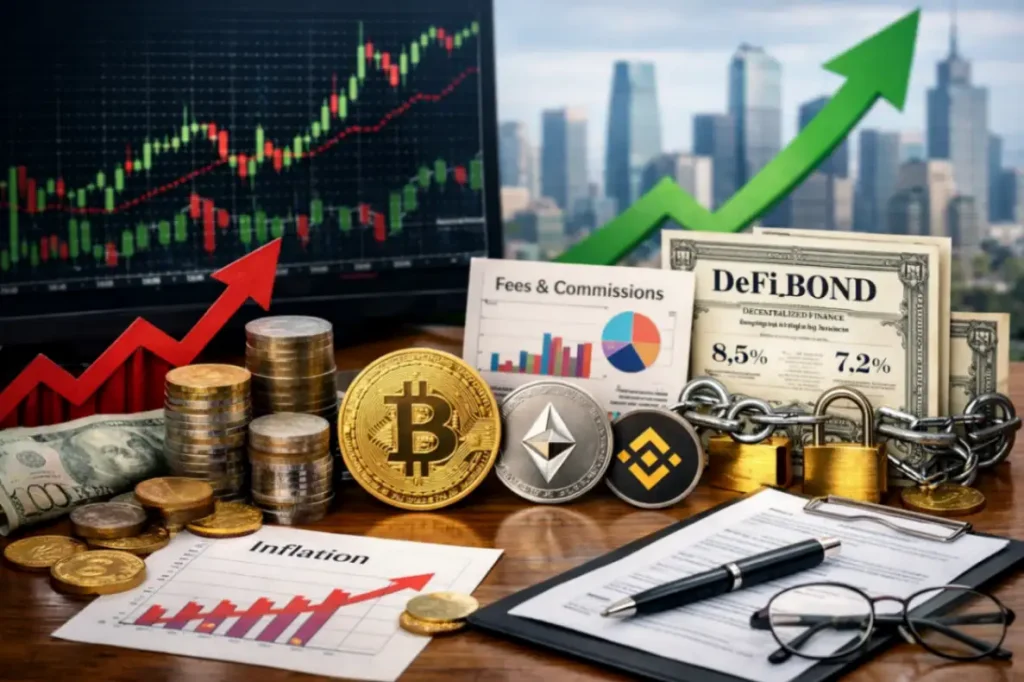 Инфляция, комиссии и DeFi-боны: экономический взгляд на крипторынок 2026